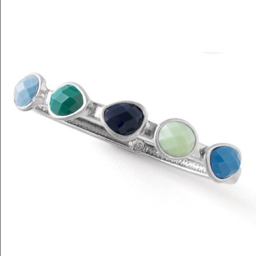 Lia Sophia "Riverwalk" stretch bangle bracelet